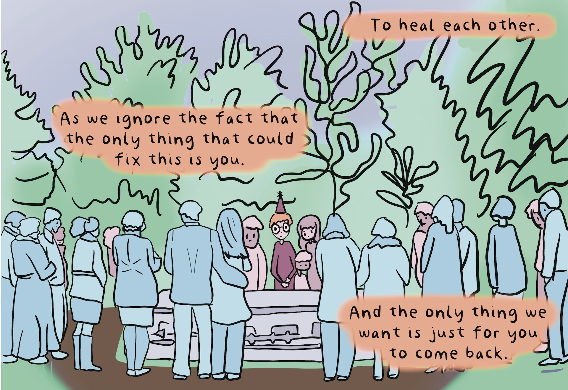 Comic page 10 - Final page.